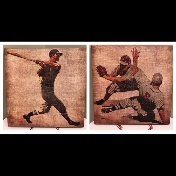 Baseball Wall Prints room decor - Picture 1 of 2
